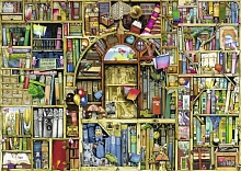 Ravensburger puzzle 1000 pieces: Unusual bookstore