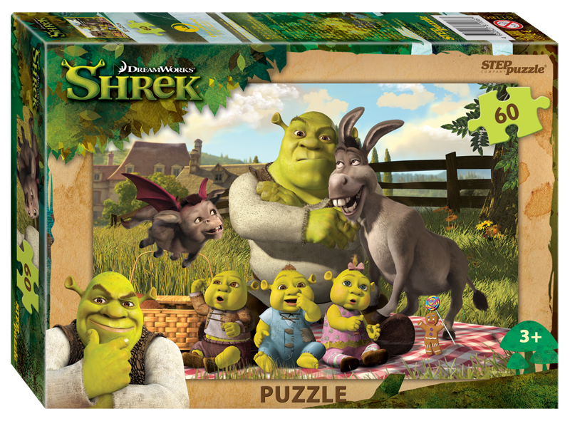 Get married Asian filter Puzzle Step 60 details: Shrek - 1001puzzle.com