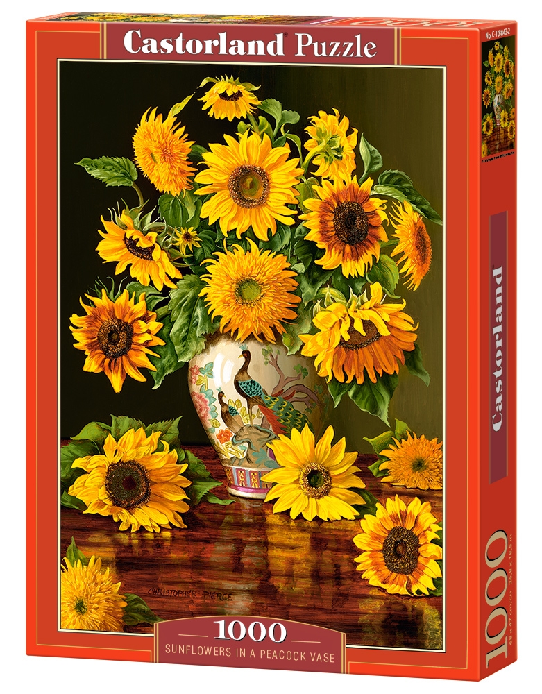 Puzzle Castorland 1000 Pieces Sunflowers In Vase