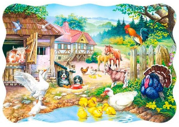 Jigsaw puzzle Castorland 30 items: Farm В-03136
