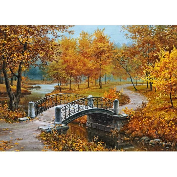 Cherry Pazzi puzzle 1000 pieces: Autumn in the old park CP30240