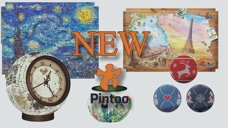 Новинки пазлов Pintoo