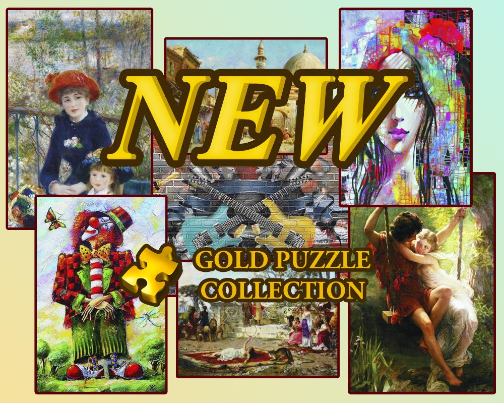 Новинки пазлов Gold (апрель 2023)
