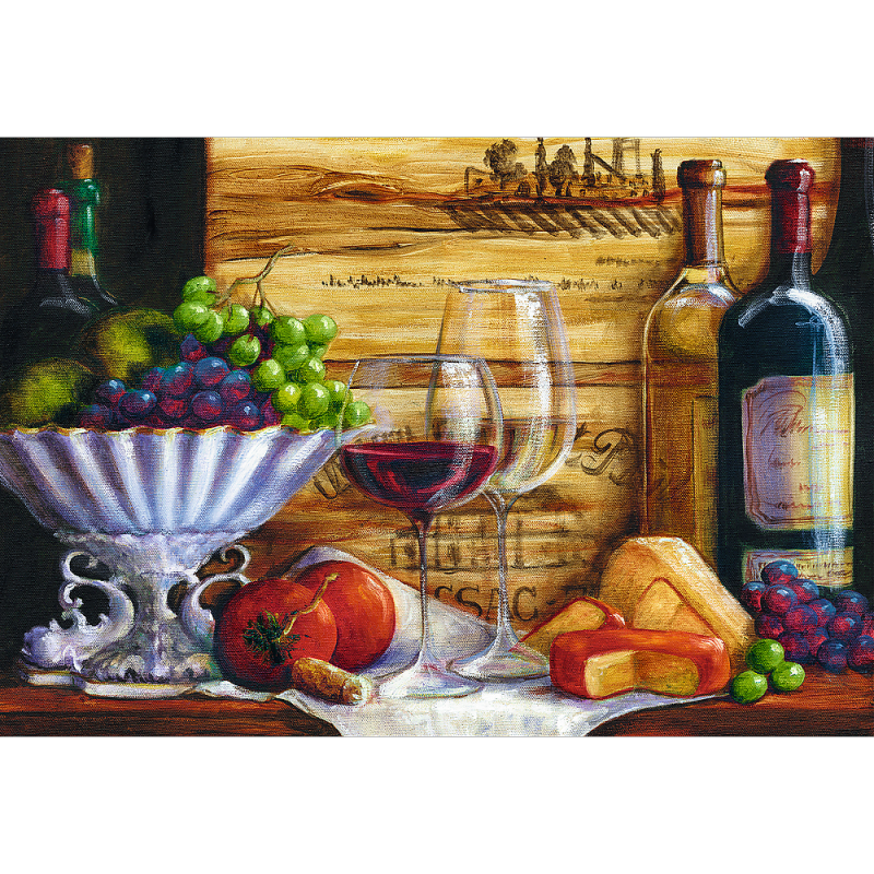Trefl Puzzle 1500 pieces: Still Life with grapes 