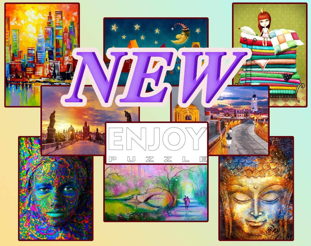 Новинки пазлов Enjoy (апрель 2023)