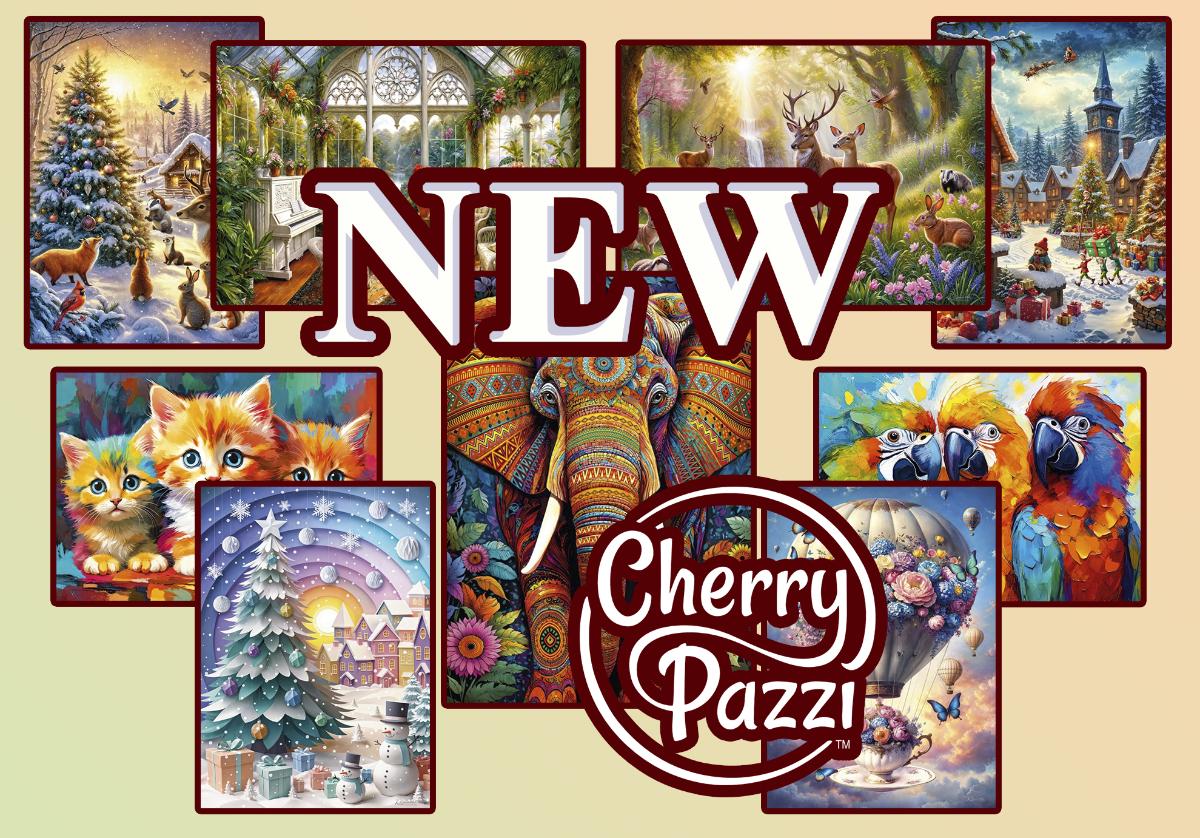 Новинки пазлов Cherry Pazzi (октябрь 2025) Новинки пазлов Cherry Pazzi (октябрь 2025)