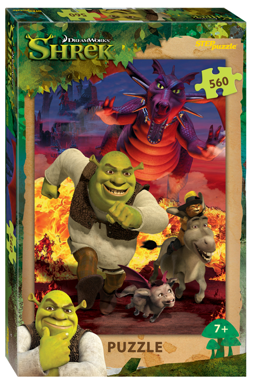 fill in pencil Intimate Puzzle Step 560 details: Shrek (DreamWorks, Multi) - 1001puzzle.com