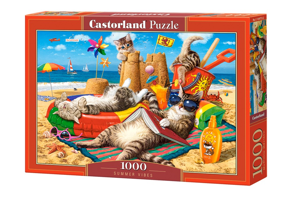 Castorland 1000 Pieces Puzzle: Summer Vibes - 1001puzzle.com