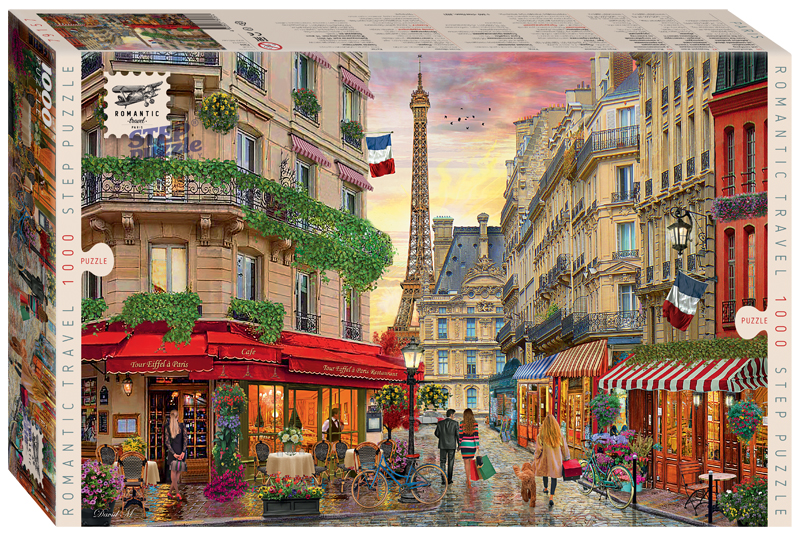 Puzzle Clementoni 1000 pieces Paris in colors