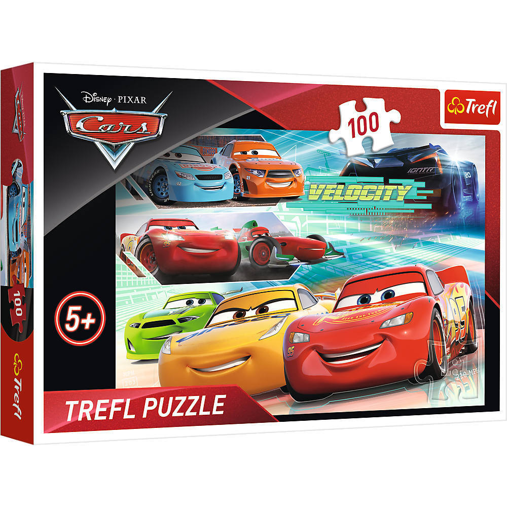 5900511348484 Puzzle 3in1 Cars Preparing for The Race Trefl for sale online
