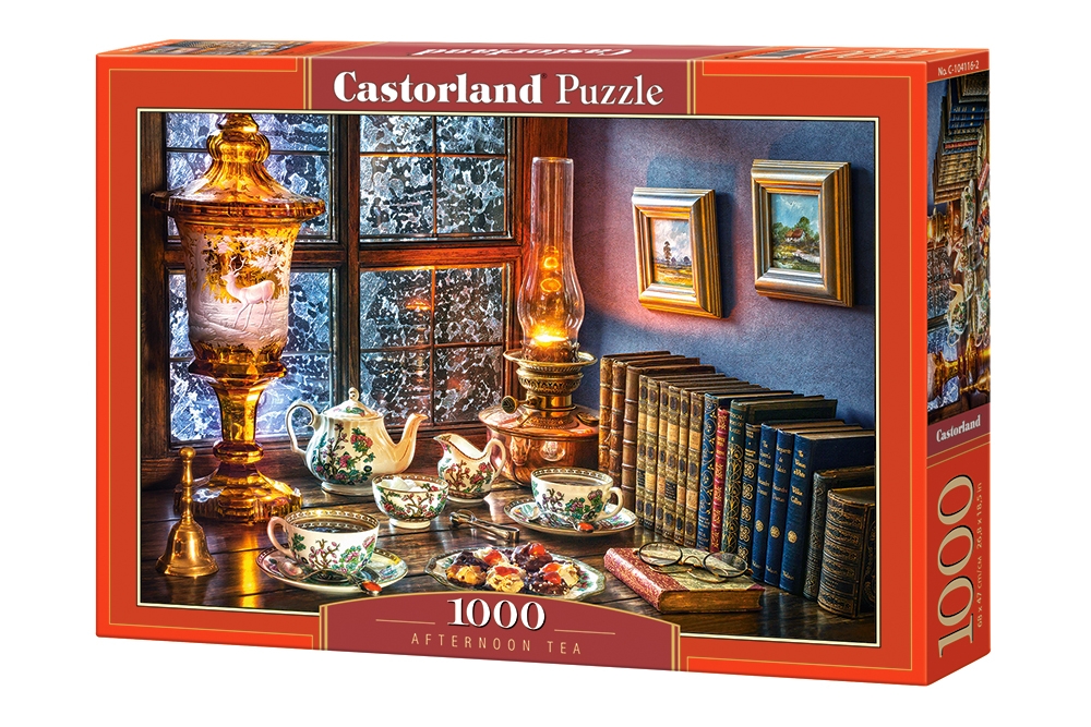 CASTORLAND b-52356 Tea Time Puzzle 500 PEZZI-NUOVO 