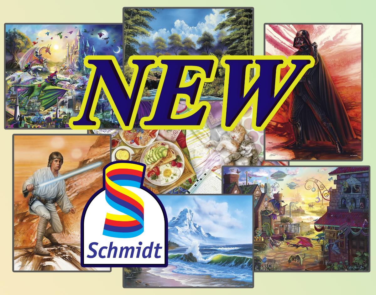 Новинки пазлов Schmidt (сентябрь 2023)