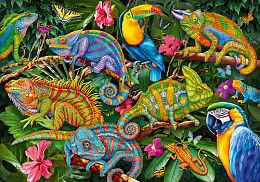 Cherry Pazzi 2000 Puzzle Pieces: Amazing Chameleons