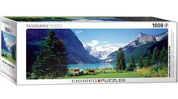 Eurographics 1000 Pieces Puzzle: Lake Louise, Canadian Rockies