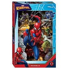 Puzzle Step puzzle 24 Maxi Details: Spider-Man (Marvel)