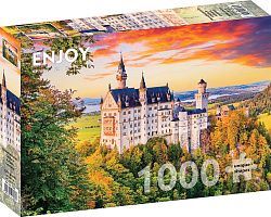 Enjoy 1000 pieces puzzle: Neuschwanstein Castle in autumn, Germany