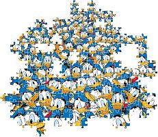 Clementoni 1000 Piece Puzzle: Donald Duck