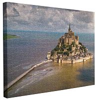 Pintoo Puzzle 366 pieces: Henry Do. Mont Saint Michel Island, France