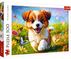 Trefl 500-piece Puzzle: Funny Puppy