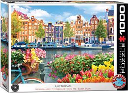 Eurographics 1000 Pieces puzzle: Amsterdam, Netherlands