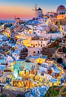 Jigsaw puzzle 1000 pieces Castorland: the Lights of Santorini