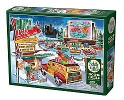 Cobble Hill 1000 Pieces Puzzle: Christmas Car Dealership