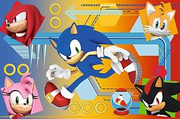 Trefl Puzzle 60 Pieces: Sonic in Action