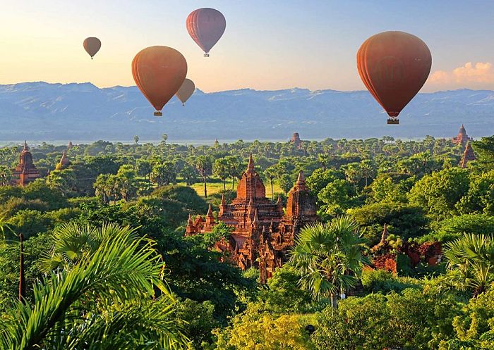Schmidt 1000 Pieces puzzle: Balloons. Myanmar 58956
