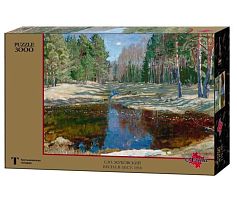 Puzzle Stella 3000 details: Zhukovsky S.Yu. Spring in the forest