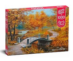 Cherry Pazzi puzzle 1000 pieces: Autumn in the old park