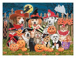 Pintoo Puzzle 1200 pieces: William Vanderdasson. Halloween holidays