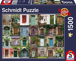 Puzzle Schmidt 1500 parts: Doors