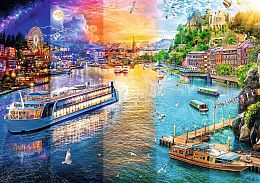 Trefl 1000 Pieces Puzzle: River Cruise