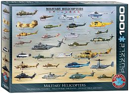 Puzzle Eurographics 1000 pieces: Military helicopters