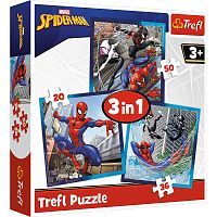 Puzzle Trefl 20#36#50 details: Spider Friends