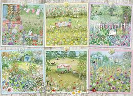 Cobble Hill 1000 Pieces Puzzle: Country Gardens