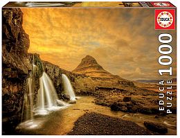 Puzzle Educa 1000 pieces Waterfall Kirklarelispor, Iceland