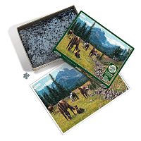 Cobble Hill 1000 pieces Puzzle: A herd on a pasture