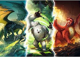 Trefl 1000 Pieces Puzzle: Legendary Monsters of Faerun