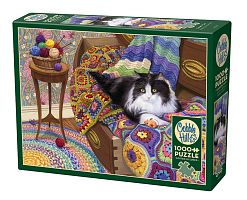 Cobble Hill 1000 Pieces Puzzle: Comfort Lover