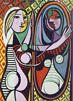 Eurographics 1000 pieces puzzle: The girl in front of the mirror, Picasso