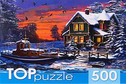 TOP Puzzle 500 Pieces: Winter Landscape