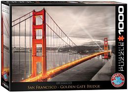 Eurographics 1000 pieces puzzle: Golden Gate Bridge