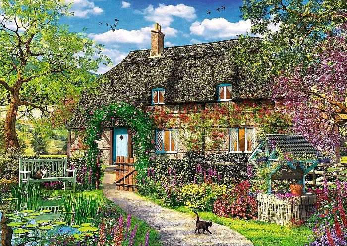 Trefl 2000 Puzzle details: Country Cottage TR27122