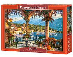 Castorland 1000 Pieces Puzzle: Mediterranean Veranda