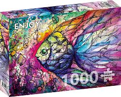 Enjoy 1000 Pieces Puzzle: Fish