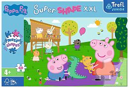 Puzzle Trefl XXL 60 pieces: Having fun with my brother, Peppa Pig