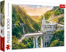 Trefl 1000 Pieces Puzzle: Sanctuary of Las Lajas, Colombia