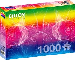 Enjoy 1000 Pieces Puzzle: Rainbow Spectrum