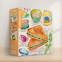 Pintoo 1000-piece puzzle: Lucille Prache. Tuna and salad sandwich